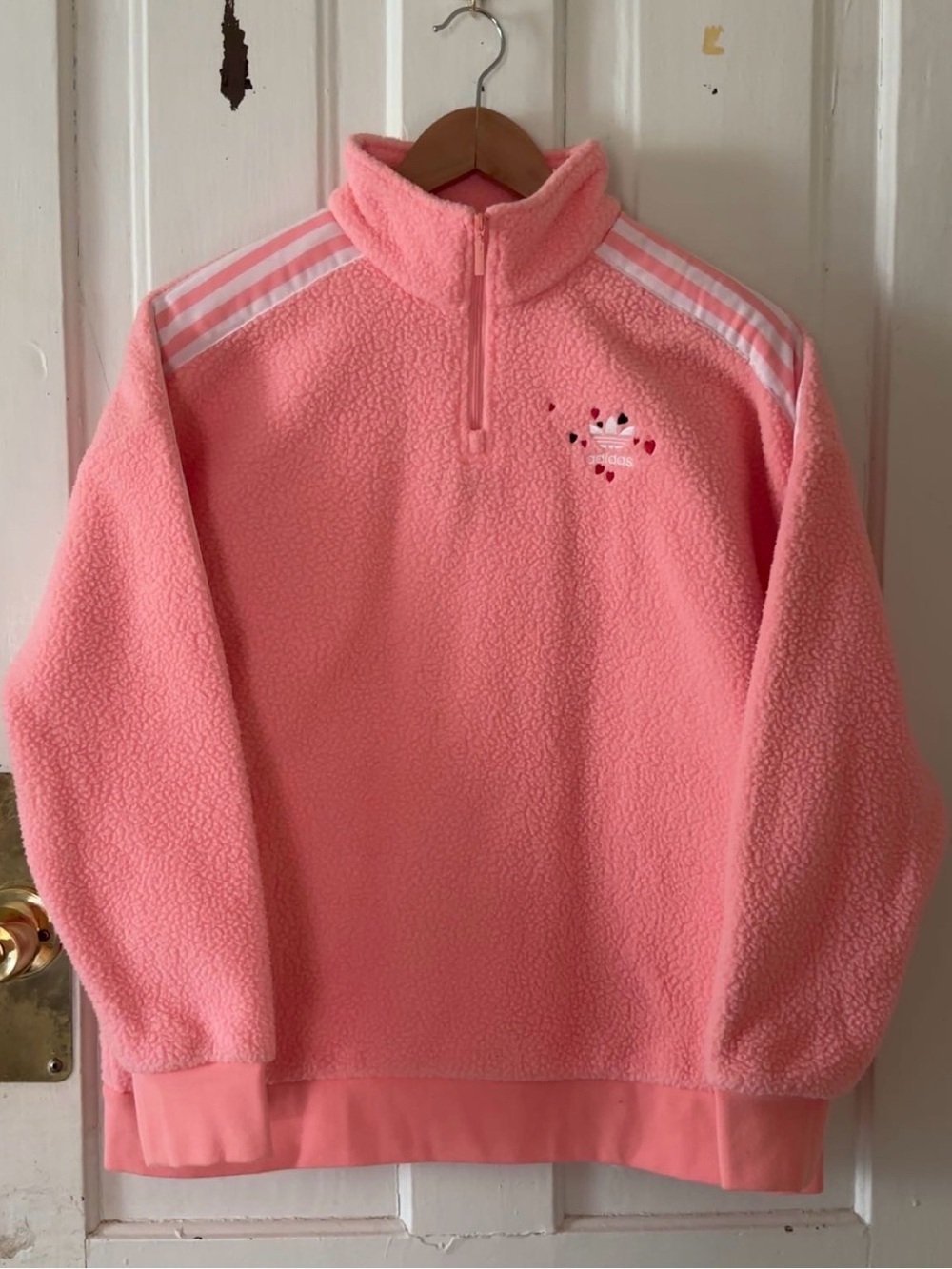 Adidas Originals Fleece Quarter Zip Up
